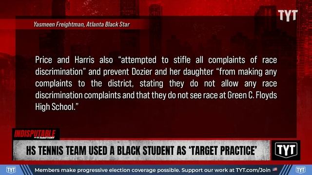 Tennis Team Uses Black Student As 'Target Practice' #IND смотреть онлайн