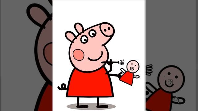 Свинка Пеппа. Мультик для детей. Раскраска.