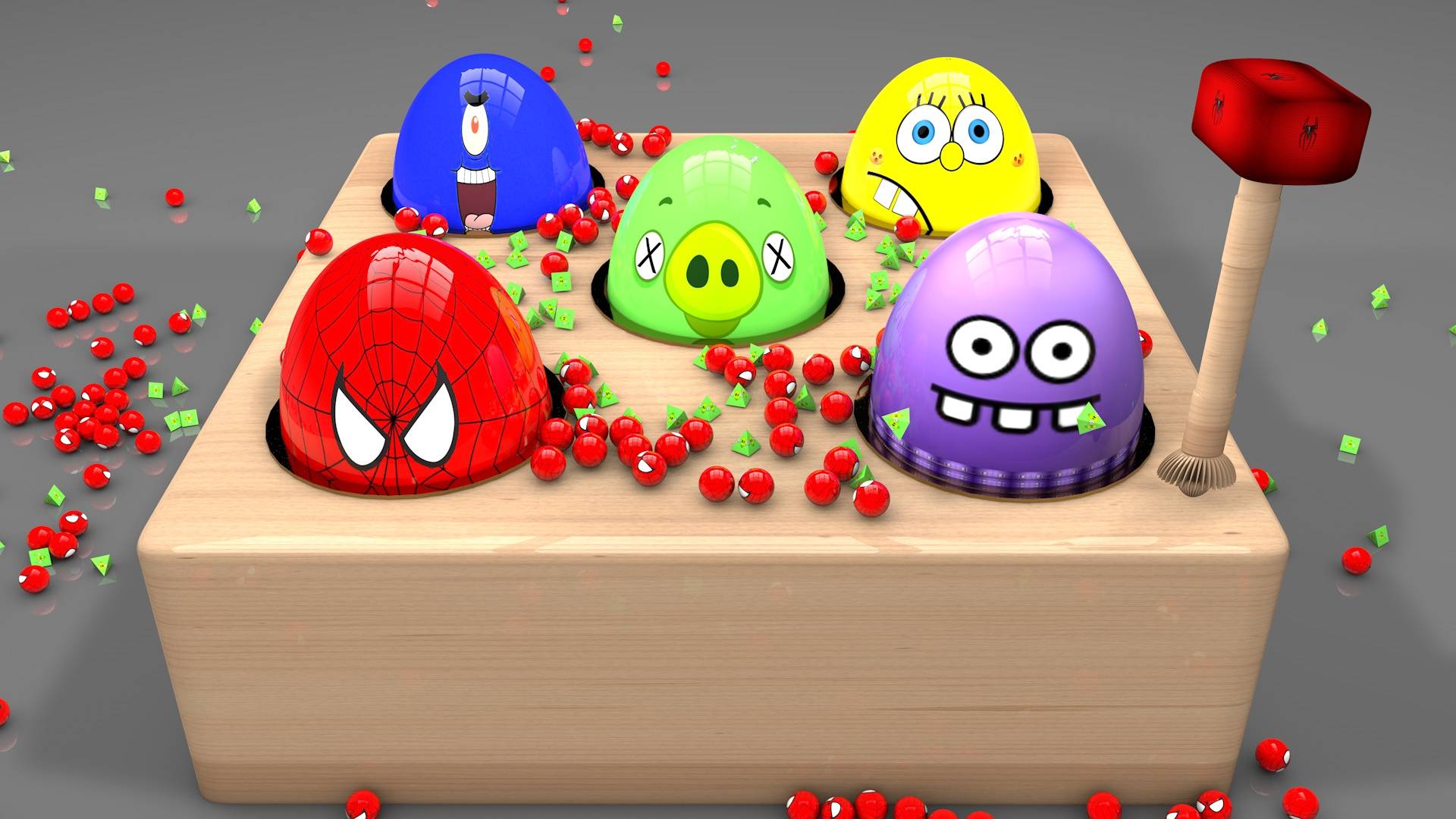 Мультики для детей и малышей, яйца с сюрпризами, учим цвета смотреть онлайн