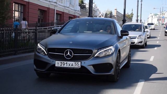 C-coupe Mercedes-Benz AMG Night Edition - Технолог Тест смотреть онлайн