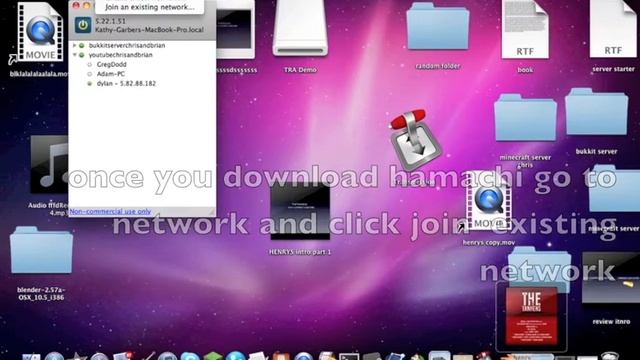 how to join minecraft servers with hamachi mac смотреть онлайн