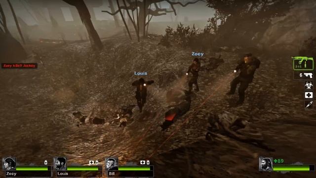 Left 4 Dead 2 - Dam It: Buried by the Flood Custom Campaign Gameplay Walkthrough смотреть онлайн