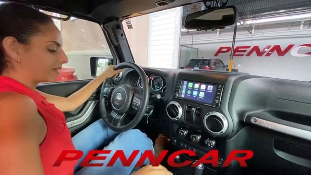 Apple CarPlay y Android auto para Jeep Wrangler смотреть онлайн