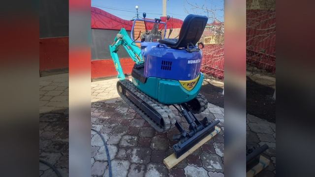 миниэкскаватор komatsu смотреть онлайн