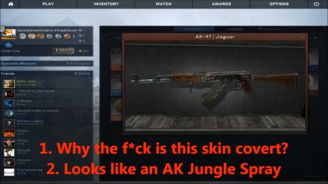 CS:GO | AK-47 Jaguar Review + Giveaway! смотреть онлайн