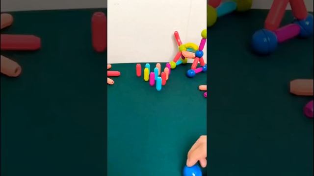 Magnetic building 🏢 blocks , educational toys for kids , 👶👶, kids gift #shortsgameplay смотреть онлайн