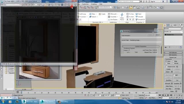 Tutorial on Modeling and texturing a wall Cabinet Decor in 3dsmax ( Part 2) смотреть онлайн
