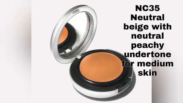 MAC Studio Fix Tech Cream-To-Powder Foundation Shades