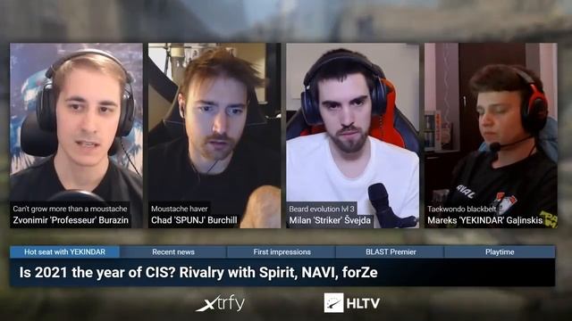HLTV Confirmed: Is 2021 year of CIS? Rivalry with Spirit, NAVI, forZe S5.E26 смотреть онлайн
