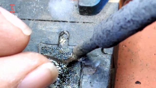 how to remove and clean black pasted IC || HAKIMI MOBILE|| смотреть онлайн