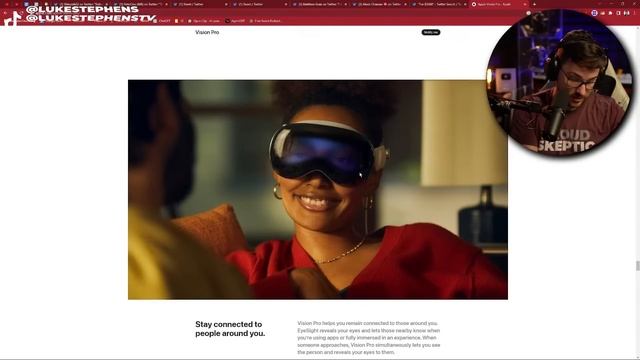 Luke Dives Deep Into Apple's New Vision Pro VR Headset смотреть онлайн