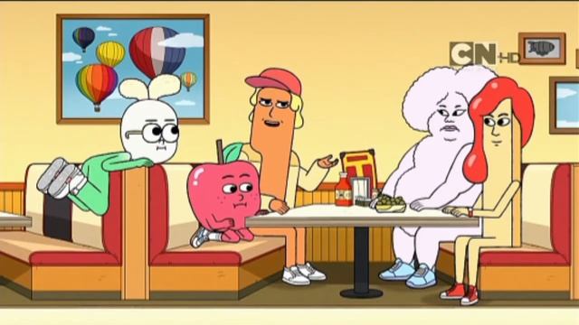 Apple And Onion Burger's Trampoline Minisode ( Our Friends Song) смотреть онлайн