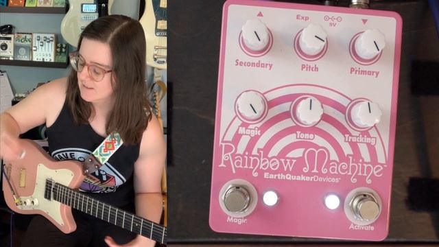 Earthquaker Devices Rainbow Machine Guitar and Bass Demo and Review смотреть онлайн