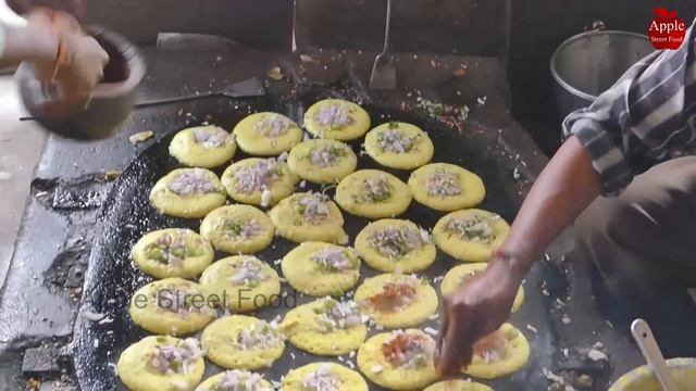 Pesarattu | Moong Dhal dosa | Subbarao special pesarattu | kakinada street food смотреть онлайн