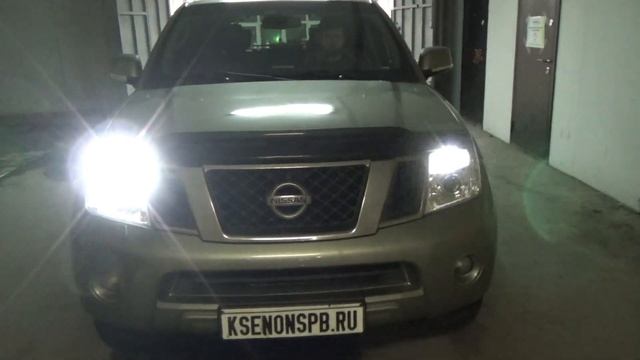 Улучшение света Nissan Pathfinder с заменой линз + HPL Crossfire смотреть онлайн