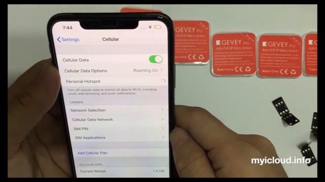 GEVEY Pro unlock iphone carrier XS MAX XR X and iphone 11 pro iOS12 iOS13 смотреть онлайн