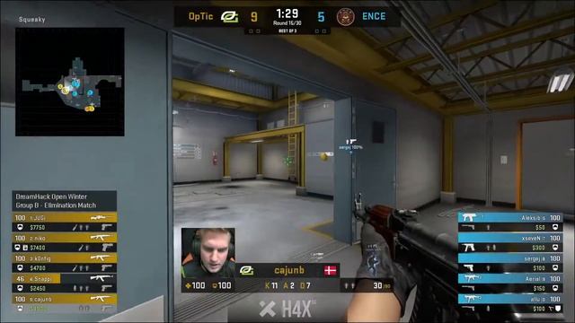 OpTic vs ENCE - Map1 @Nuke | CSGO Highlights | DreamHack Open Winter 2018 (01.12.2018) смотреть онлайн