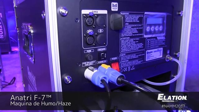 Elation Professional en Español - Antari F-7 (NAMM 2017) смотреть онлайн