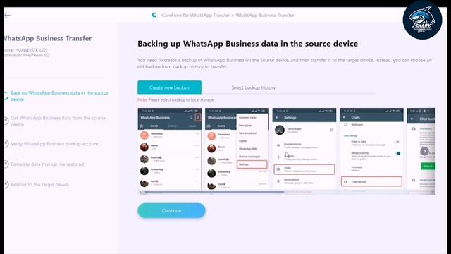 How to Transfer My WhatsApp Business from Android to iPhone With iCareFone! 100% Success! смотреть онлайн