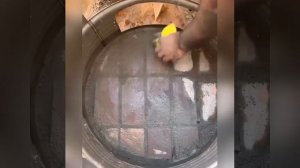 Классный мангал (тандыр) из бочки и кирпичей