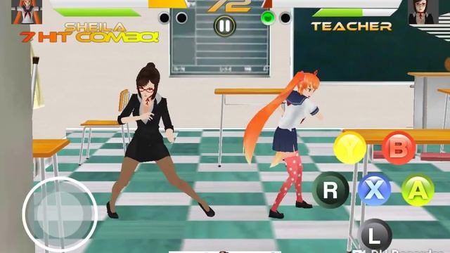 Schoolgirl Battle Playing As Osana Najimi+scary Bug😓