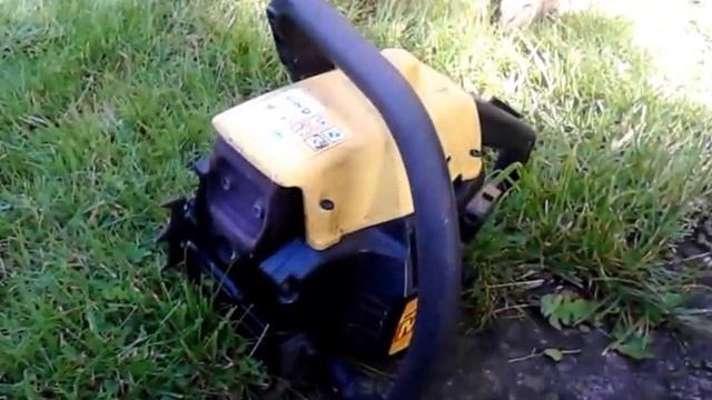 McCulloch MAC335 Chainsaw engine running смотреть онлайн