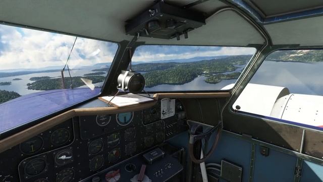 Flight Simulator Live Stream Island Hopping in the Boeing 247D смотреть онлайн