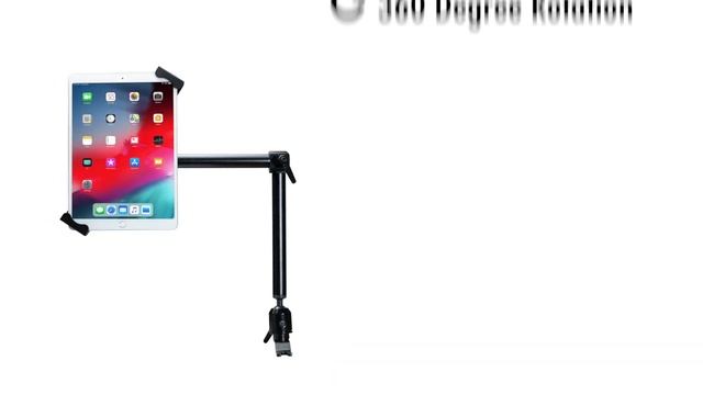 CTA Digital Aluminum Security Vehicle Mount for 7-14 Inch Tablets AUT-CFVMS смотреть онлайн