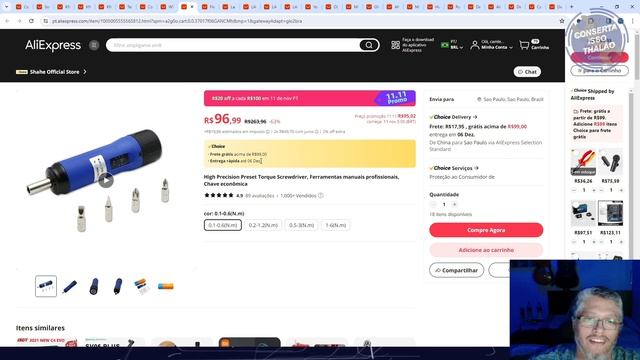 [MELHOR DESCONTO] Ferramentas para ficar de olho no 11.11 do Aliexpress 2023 смотреть онлайн