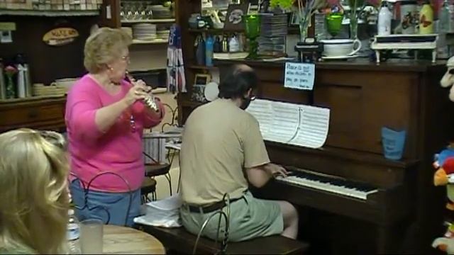 Ashokan Farewell Sight-read By Tom Brier & Julia Riley (piano, Flute)
