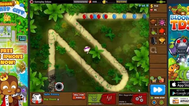 Bloons Monkey City 045 - [ Deutsch | German | Gameplay | Let's Play | Mobile | IOS | Iphone ] смотреть онлайн
