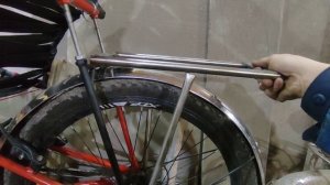 Задний багажник на лигерад своими руками.