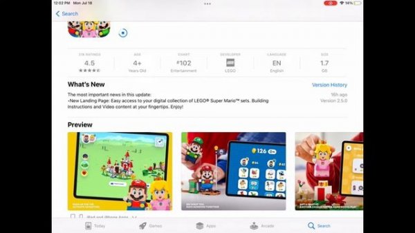 Lego Mario App UPDATED!!!! Download today!