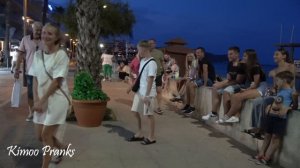 Bushman Prank: Scary Friday Night in Spain