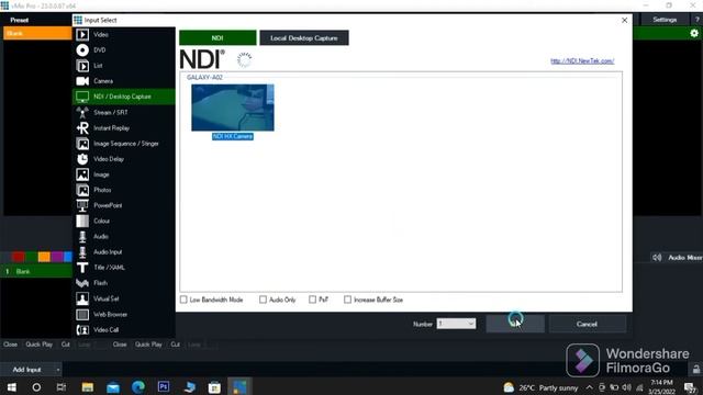 NDI HX CAMERA APK WITH VMIX TURN YOUR PHONE INTO WEBCAM WIRELESS FREE смотреть онлайн