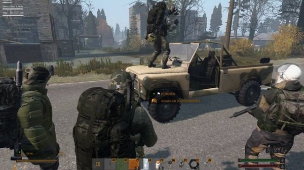 Флекс на капоте