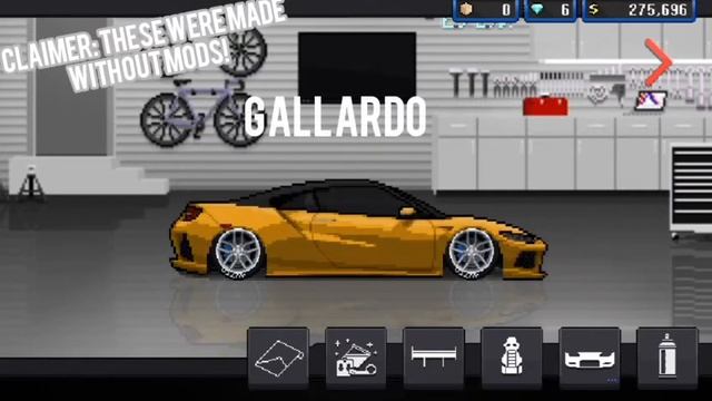 Top Lamborghini Cars without mods I made in Pixel Car Racer! смотреть онлайн