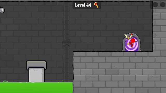 Красный стмкман, изо всех сил пытается пройти препятствия смотреть онлайн