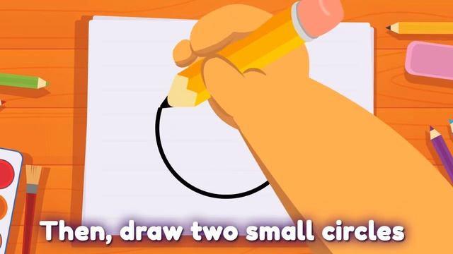 How To Draw A Bear| Creative Drawing Hacks | Kids Drawing Tutorials | Shapes & Colors | Toddler Art смотреть онлайн