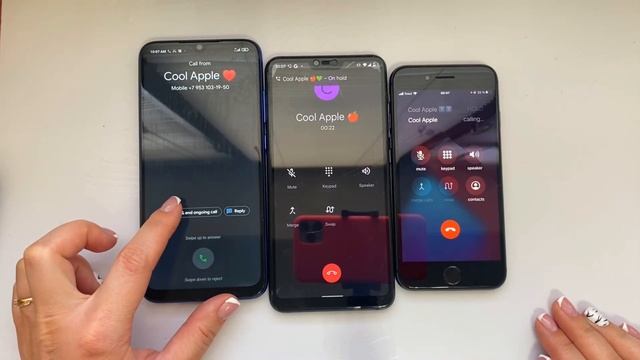 Xiaomi Redmi Note 8 vs Xiaomi Mi 8 Lite vs iPhone 8/ Incoming & outgoing calls смотреть онлайн