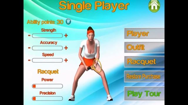 First Person Tennis 3 - Android / iPhone / iPad GamePlay смотреть онлайн