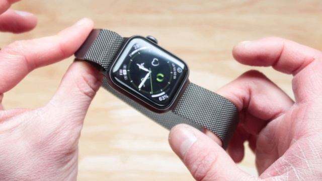 Official Apple Milanese Loop Apple Watch Band Review смотреть онлайн
