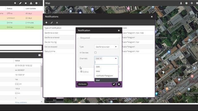 GPS Lokator add Notifications смотреть онлайн
