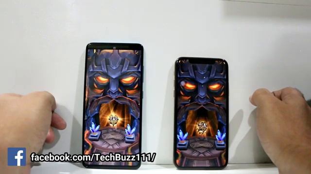 Galaxy A51 Vs iPhone XS Speed Test смотреть онлайн