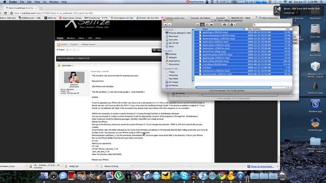 iPhone 3GS 3.1.3 Spirit Jailbreak to 4.0 смотреть онлайн