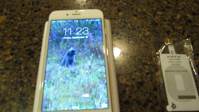 iPhone 6 Qi receiver adapter wireless charging смотреть онлайн