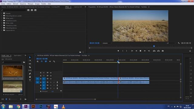 Episode 08 : Learn adobe premiere pro cc 2018 in 8 minutes ! смотреть онлайн