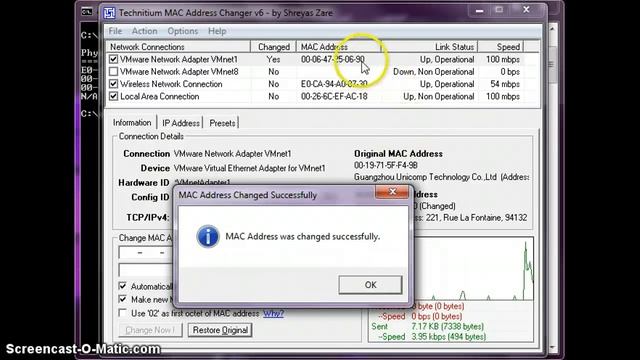 Steps to use TECHNITIUM MAC ADDRESS CHANGER V6 смотреть онлайн