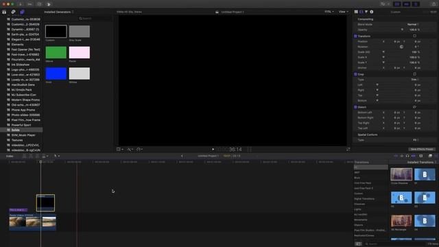 FREE FCPX Titles Plugin + Short tutorial смотреть онлайн