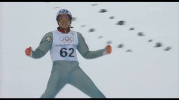 [Full HD] FUNAKI, Kazuyoshi - 132.5m  - OWG 1998, NAGANO